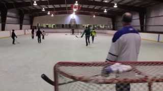 preview picture of video 'Ice in April at the Creelman Rink'
