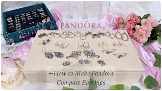 HUGE Pandora Collective Earrings Haul (Pandora Stud Earrings & Pandora Compose Earrings)