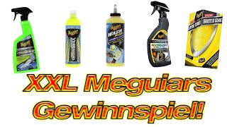 XXL Meguiar's Gewinnspiel mit tollen Produkten! Auto waschen und pflegen - Pflegeset