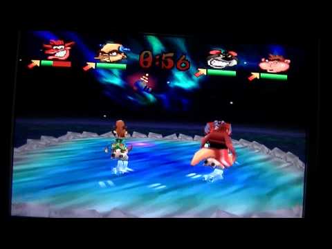 Crash Bash Playthrough pt9 Crystal & Gem Challenges/ Backtracking