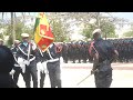 Police Nationale  cérémonie de présentation du drapeau aux élèves de la 47ème promotion