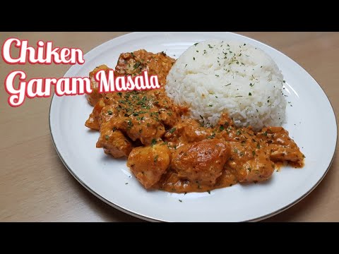 Recette indienne CHICKEN GARAM MASALA