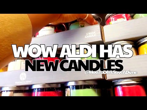 Aldi New Candles #DealAlert (Deleted Earlier by accident)