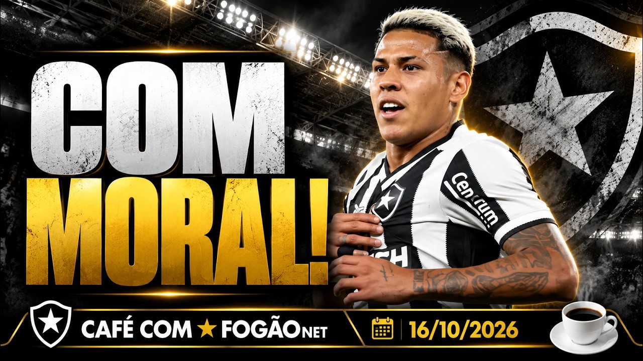 LIVE CAFÉ COM FOGÃONET | Matheus Martins é valorizado no Botafogo; Arthur Chaves perto da volta
