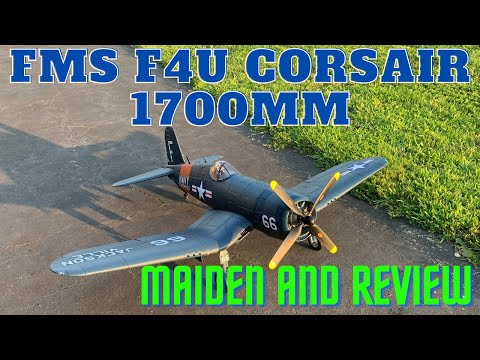 FMS Corsair 1700mm V3 - Maiden flight, plus 2nd and 3rd.......