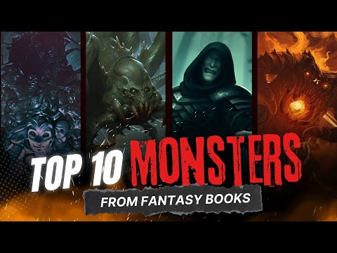 Top 10 Monsters in Fantasy Fiction | The Most Terrifying Creatures in Fantasy Books