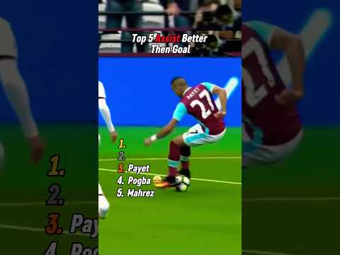 Top 5 Assists Better Then Goal in Football