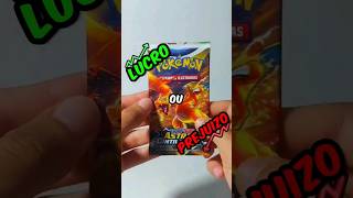 Tentando um lucro ou prejuizo com esse Blister triplo de Pokémon #tcg #pokemoncards #shorts
