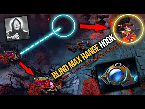 THERE'S NO ESCAPE!!! EPIC BLIND + MAX RANGE HOOK BY AN IMMORTAL PUDGE POS4 | Pudge Official