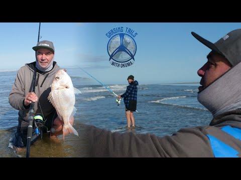 Surfcasting for West Coast Snapper - Chasing Tales EP4