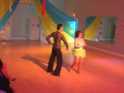 Pauline Wang & Kevin Jia (Cha-Cha) "Sway with Me" @ Forever Dancing 2014 Spring Showcase
