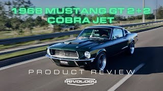 Download lagu Revology Car Review | 1968 Mustang GT 2 2 Fastback Cobra Jet in Highland Green Metallic mp3