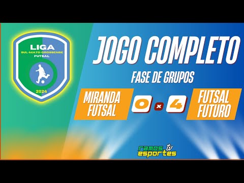 Miranda Futsal X Futsal Futuro - Liga MS de Futsal Sub 18 (Miranda 2024)