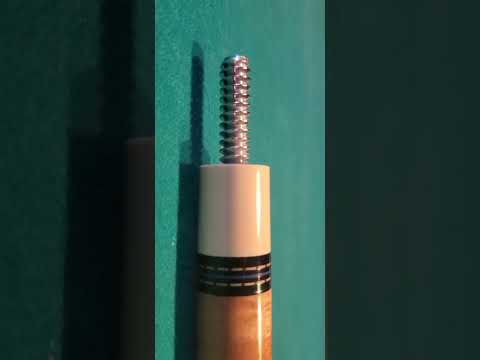 Vintage Viking A300 pool cue - Roll test number 1