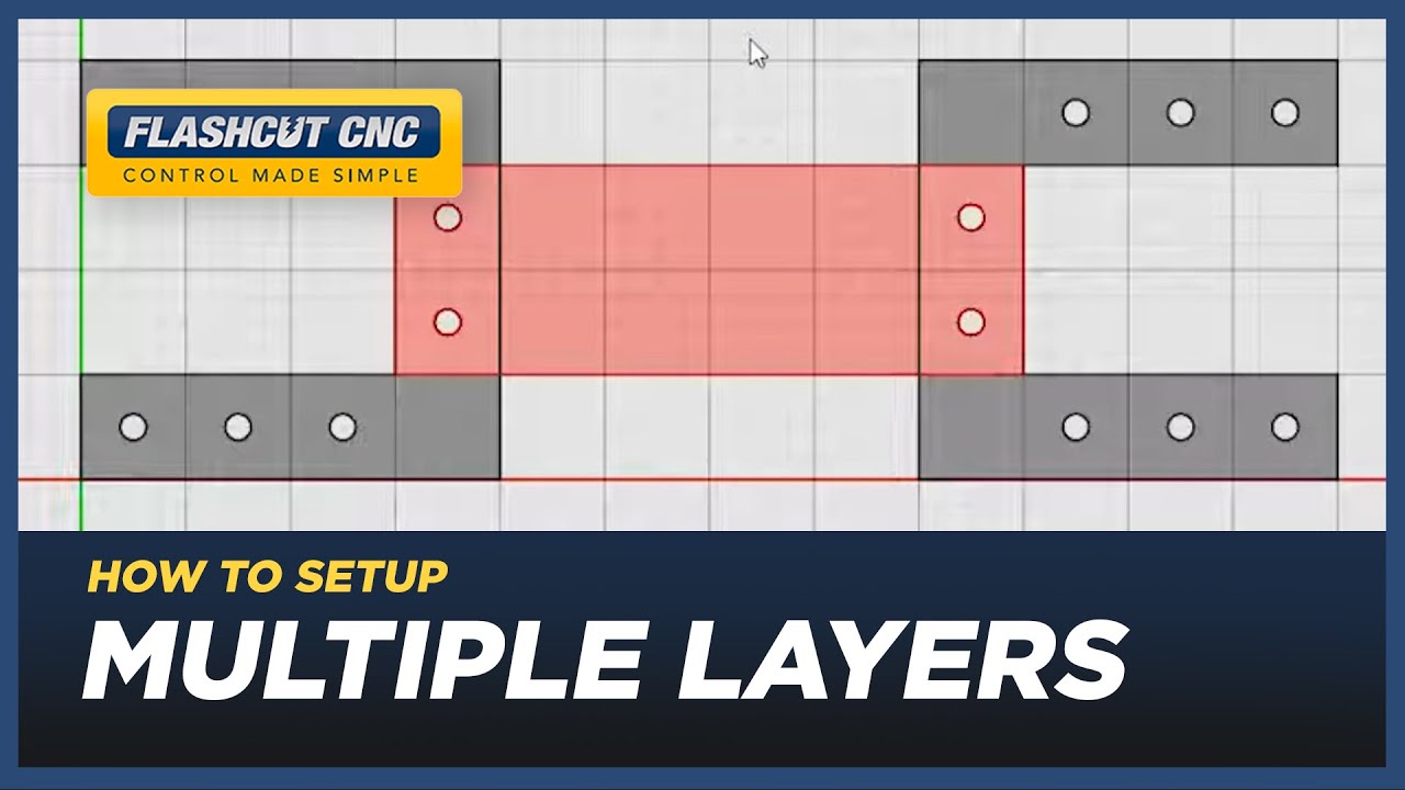 Multi-Layer Support - FlashCut CAD/CAM/CNC Software