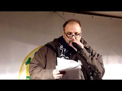 Jürgen Hugger - 112. Montagsdemo gegen Stuttgart 21 - 20.02.2012