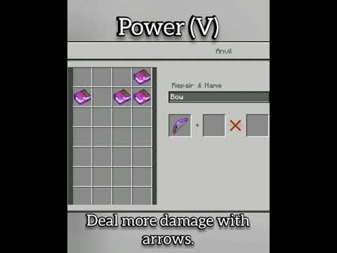 Best /God enchantment for bow in minecraft(overpowered)