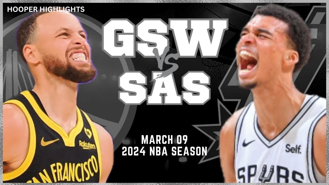 10.03.2024 | Golden State Warriors 113-126 San Antonio Spurs