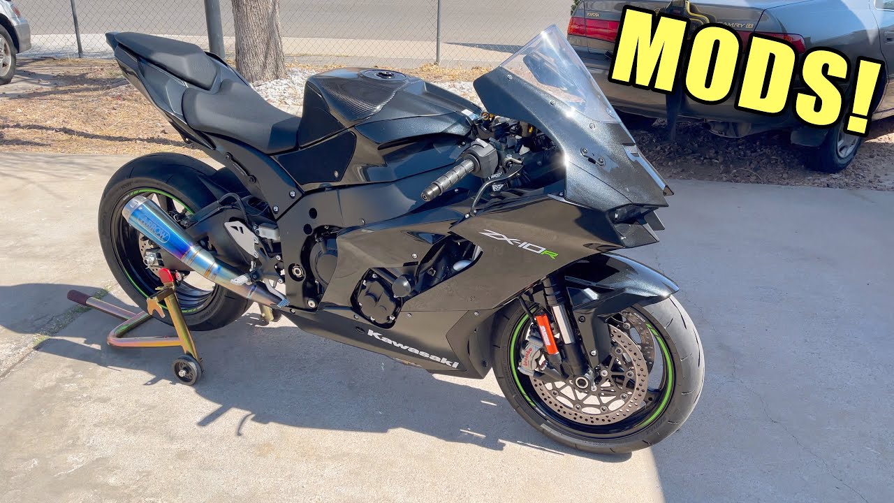 2021 ZX10R Aftermarket Parts & Full Mods List Update