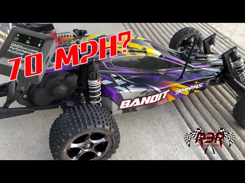 Traxxas BANDIT | Can it go 70mph?