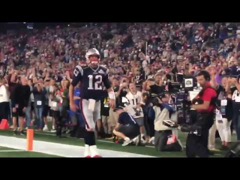 Tom Brady Signature Gillette Stadium Entrance - Patriots Home Opener