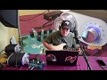 Blue Robbie Preamp with a Strymon Big Sky Reverb pedal / testing some sounds