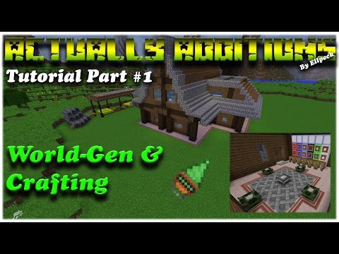 Minecraft "Actually Additions" Tutorial - #1 - Gen & Crafting [Deutsch] [AA] [Curse] [FTB] [Ellpeck]