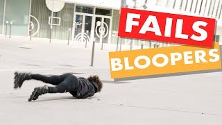 INLINE SKATING FAILS & BLOOPERS - Fancy Feet 2