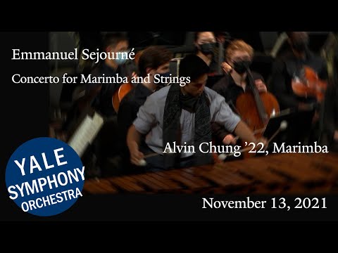 Emmanuel Sejourné - Concerto for Marimba and Strings