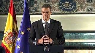 Sánchez se reúne con el Papa en el día en el que la Guardia Civil acude a la sede del PSOE