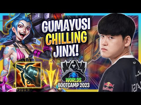 GUMAYUSI CHILLING WITH JINX! - T1 Gumayusi Plays Jinx ADC vs Kalista! | Bootcamp 2023