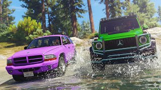 Pahalı ve Ucuz Arazi Arabaları OffRoad Yapıyor  GTA 5 MODS