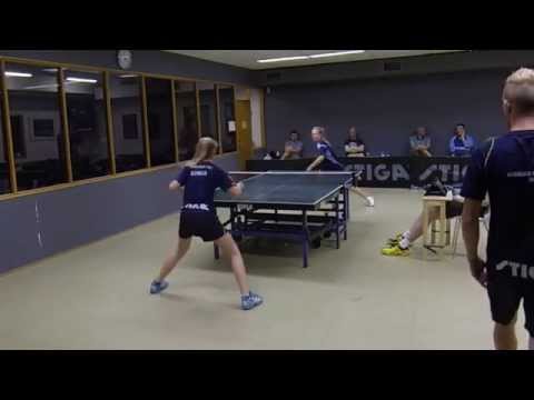 140621 Klubmesterskab, Kamilla Petersen - Louise Jakobsen