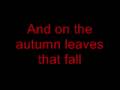 Thursday - How Long Is The Night? {with lyrics}
