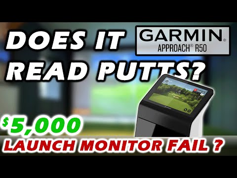 Can the Garmin R50 Handle Putting? $5,000 Launch Monitor Tested!