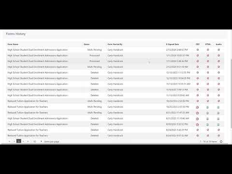 Account Login Dashboard Navigation