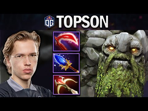OG.TOPSON TINY WITH AGHANIMS-DAEDALUS - DOTA 2 7.27 GAMEPLAY