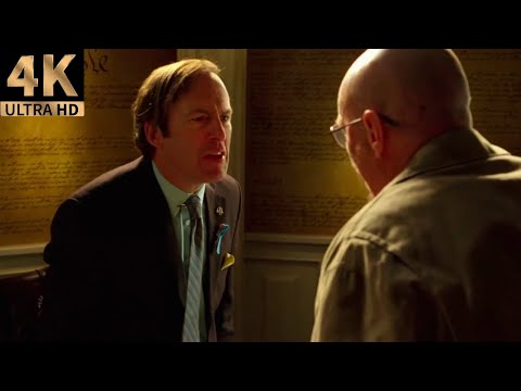 "You call Anonymously!!!" Scene | Breaking Bad S4 Ep 11 Crawl Space | 