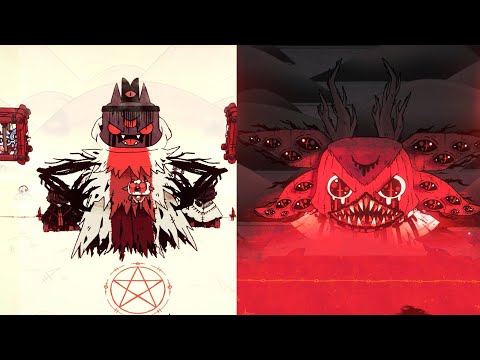 Cult Of The Lamb - Final Boss Fight + All Possible Endings (Accept to Kneel Vs Refuse)