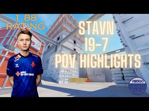 ⫷CS2 POV HIGHLIGHTS⫸ Stavn pov | ESL Pro League Season 19 | Astralis vs Eternal Fire | Map1 Vertigo