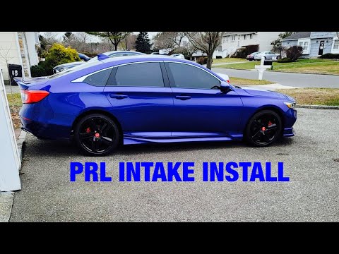 2018-2020 honda accord sport 2.0 prl intake mod installation