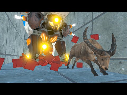 Jump on Terrible Tunnel of Mutante Primates and Escape Alive - Animal Revolt Battle Simulator