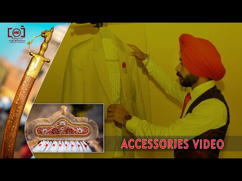 Wedding Accessories For Groom | Full Video 2021 | Karanbir & Manpreet | Manpreet Photography Lakhna