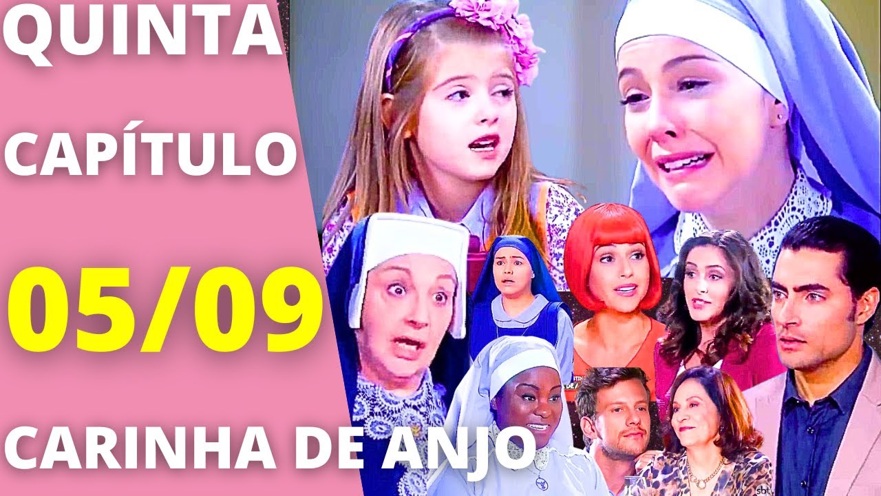 CARINHA DE ANJO Capítulo de hoje QUINTA 05/09 Cecília ABANDONA o colégio e Dulce fica triste