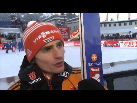 Richard Freitag: "Wir lassen es krachen" | Vierschanzentournee 2014/15 | Garmisch-Partenkirchen