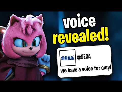 Amy Rose Voice Actress For Sonic Movie 4 FINALLY REVEALED!