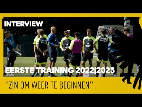 INTERVIEW | 1️⃣ Eerste training van het nieuwe seizoen