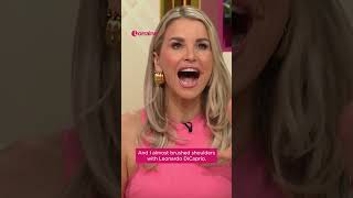 Vogue Williams almost had a moment with Leonardo DiCaprio at the BAFTAs... ⭐ #lorraine #shorts