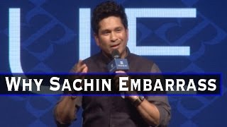When Sachin Tendulkar Was Left Blue In The Face With Embarrassment