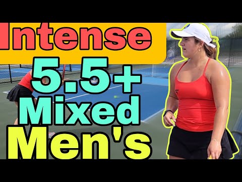 Intense 5.5+ Men's | Mixed Doubles Pickleball Ft. Top Senior Pro Scott Moore
